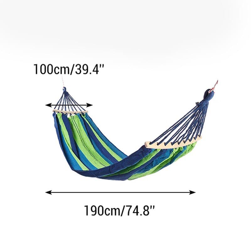 Portable Canvas Camping Hammock