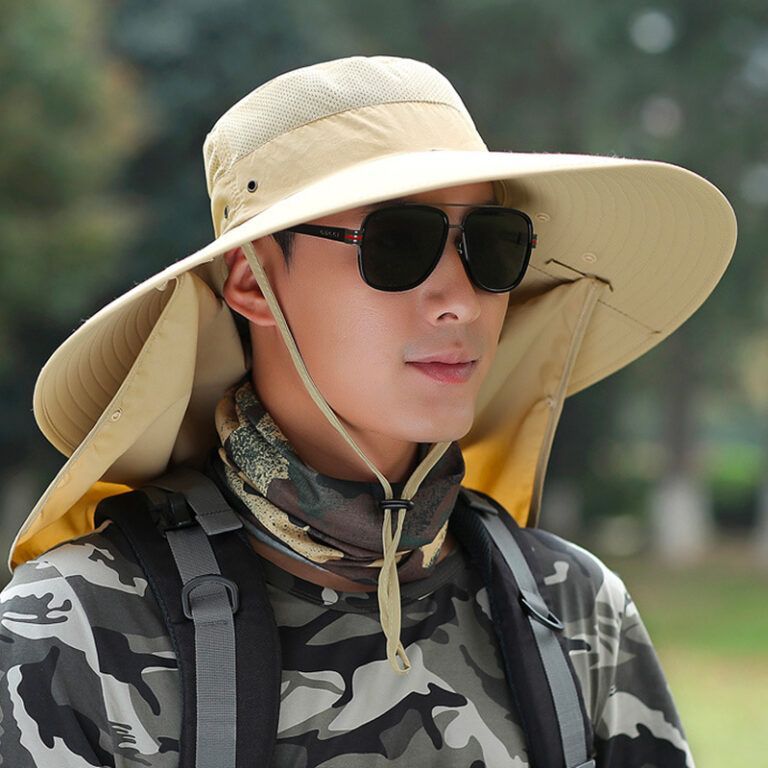 Detachable Sun Protection Brim Hat - ExplorerChoice