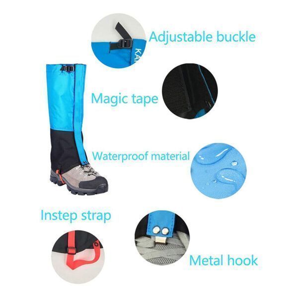 Waterproof Hiking Protection Leg Gaiters13.jpg