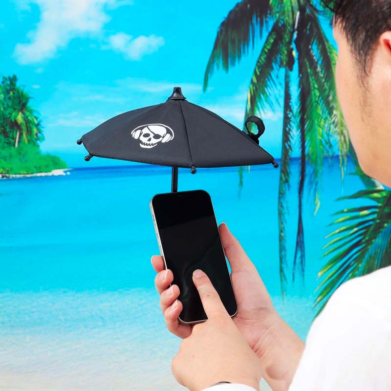 Fun Anti-glare Umbrella Phone Holder