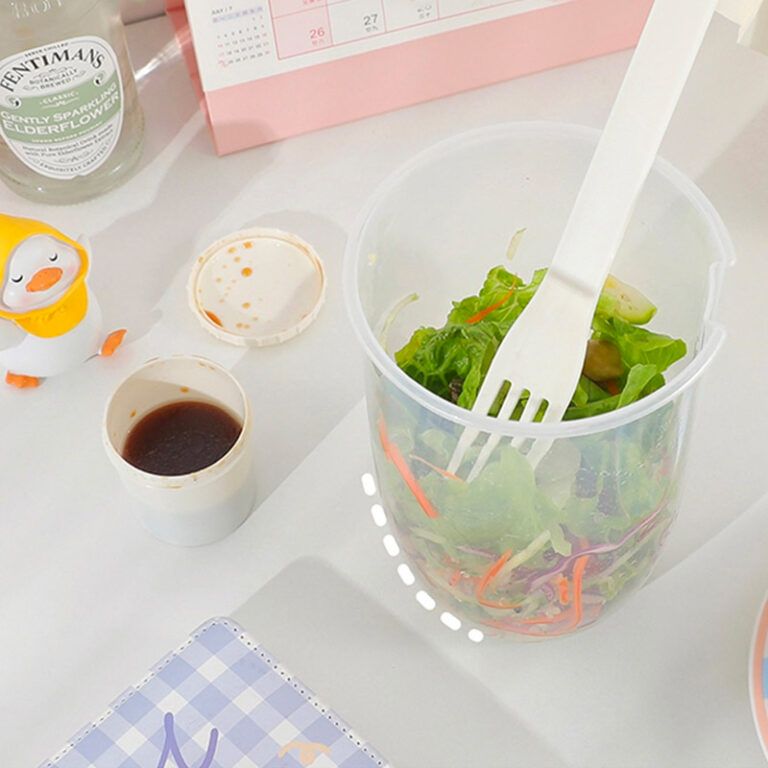 Bottle-Shaped Lunch Salad Container - ExplorerChoice